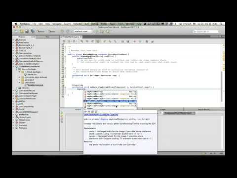 TAKE A PICTURE WITH THE CAMERA